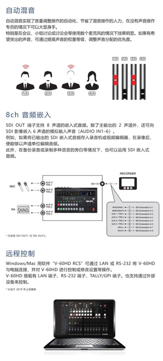 逻兰/Roland V-60HD 切换台